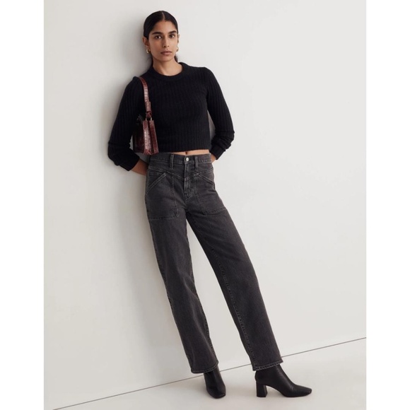 Madwell The Perfect Vintage Wide-Leg Jean - Picture 1 of 10